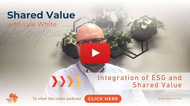 INTEGRATION OF ESG AND SHARED VALUE